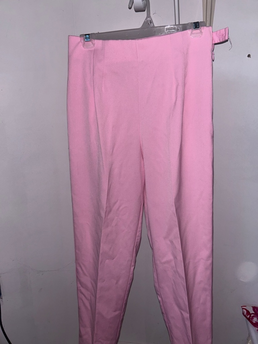 High-Rise Pink Women's Tapered Pants Dress Barn